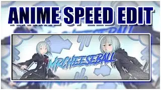 Anime Speed Edit | Arin Twitter Banner (Trinity Seven)