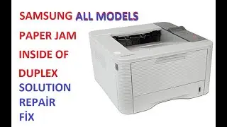 Samsung 3710 Paper Jam inside of Duplex Error Problem Solution Fix Samsung 3470 420 4025 4075