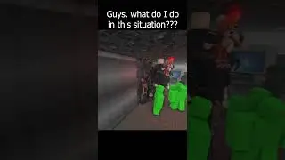 How Do I Deal With This Situation!?!? #roblox #shorts #funny
