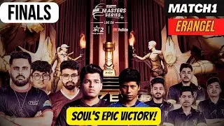 BGMI Finals Day 2 | Soul's Team Dominates Erangel in Match 1 Victory