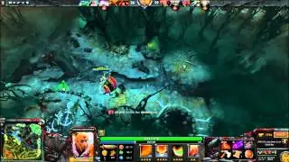 Dota 2 Glitch FEAT legion commander and courier!