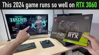 RTX 3060 vs HADES 2 [1080p, 1440p, 4K benchmark]