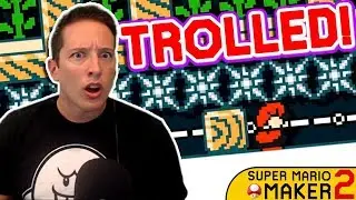 POTATOCHAN + MARIO MAKER 2 = AMAZING TROLL LEVEL