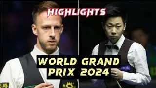Judd Trump vs Lyu Haotain Highlights World Grand Prix  2024