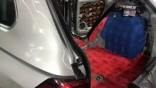 Volkswagen Tiguan изоляция от шума. Авто был у нас на комплексной шумоизоляции в уровне Премиум