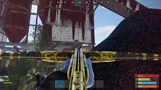 Compound Bow and Crossbow are the best in rust
