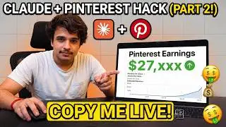 Claude + Pinterest = Money ( Just Copy me )