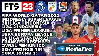 Download FTS 2023 Mod Liga Indonesia & World Cup Qatar 2022 Android New Update Kits & Transfer 2023.
