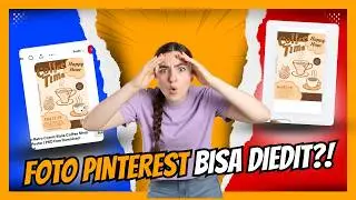 DESAIN PINTEREST JADI BISA DIEDIT! CANVA MAKIN GILA!