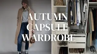 Autumn capsule declutter & reorganisation 🍂 | Build my autumn capsule with me!