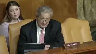 Senator Kennedy Questions Olympic Skier About Climate Change