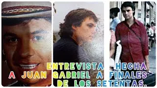 Entrevista hecha a Juan Gabriel en 1979, por la revista Casa.