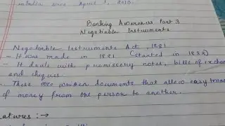 📚 Master Banking Awareness in 15 Days! Part 3: Negotiable Instruments – A must for all Aspirants✍️