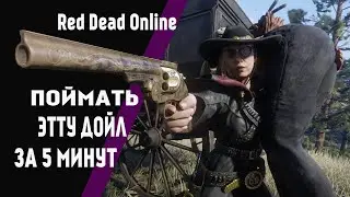 Лёгкий фарм долларов и голды\Поймать Этту Дойл  за 5 минут  Red Dead Online. Ред дед онлайн.