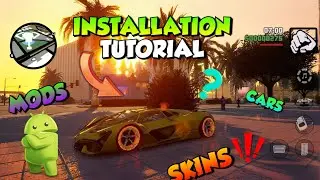 INSTALLATION TUTORIAL | GTA SA Definitive Edition Android MODS 🔥🔥🔥