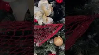 An elegant Christmas tree for the new year. #shorts #shortvideo