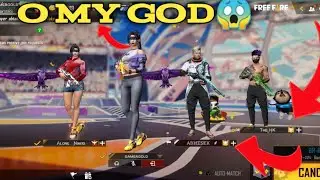 PLAYING WITH GLOBAL TOP 1 PLAYER || OP GRANDMASTER LOBBY | GLOBAL TOP 1 PLAYING WITH HACKER | 😱😱😱