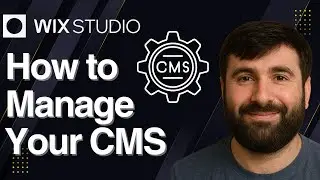 How to Manage Your CMS on Wix Studio | Step-by-Step Tutorial 2025