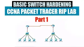 Basic Switch Hardening | CCNA Packet Tracer RIP Lab part 1