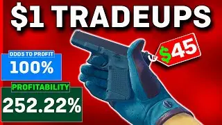 The MOST PROFITABLE Trade Ups in CS2 UNDER $1! (NO RISK)