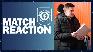 POST-MATCH REACTION | Lee Bell Reflects On Stevenage Loss
