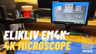 Electronics Workbench Build - Elikliv EM4K Microscope