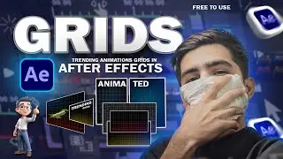 Trending animated grids and documentary videos backgrounds | in after effect color full