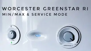 How to put a Worcester Greenstar Ri in to service mode