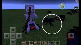 Minecraft pocket edition 0.14.0 | how to spawn a spider jockey iOS/Android compatible