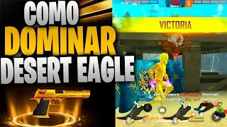 Como DOMINAR la DESERT EAGLE en FREE FIRE✅(como mejorar con DESERT EAGLE) TRUCO de los BRASILEÑOS 🇧🇷