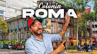 The Roma neighborhood is the most beautiful in Mexico City.