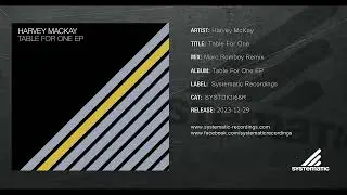 Harvey McKay - Table for One (Marc Romboy Remix)