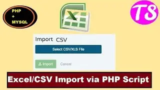 CSV file data into Database  in PHP Upload a csv file and parse IMPORT Mysql