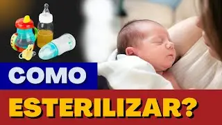 COMO ESTERILIZAR OS MATERIAIS DO BEBÊ EM CASA │ PROF. SÓCRATES MATOS