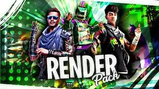 Free Fire Render Pack | Latest Free Fire Character PNGs | Gaming Render Pack | Free Fire GFX Pack 🔥