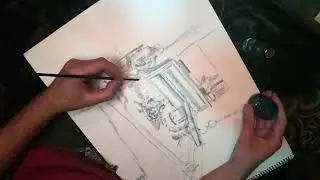 #timelapse  de tinta con musica en vivo