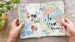 Processing Life: A Tour of My Latest Art Journal #sketchbooktour #artjournal #journalflipthrough