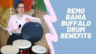 Remo Bahia Buffalo Drum Benefits | PositiveMusic.com.au