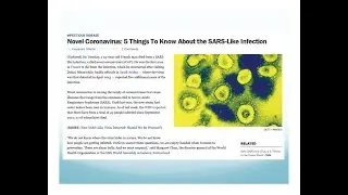 Introduction to virology, biochemistry of viruses: coronavirus, ebola, influenza, HIV. Dina Uzri PhD
