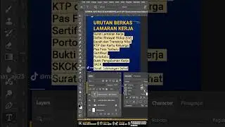 Cara membuat Symbol & Penomoran secara otomatis di Photoshop