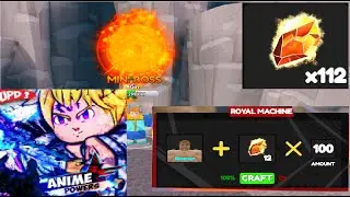 [UPD 3🔥] Anime Power Simulator (successfully let my Escanor is Royal and showcase )