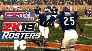 NFL 2k5 w/ 2k18 Rosters 1440p 60fps 16:9 on PC (PS2 PCSX2 emu)