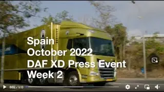 DAF XD Persevent Spanje - week 2