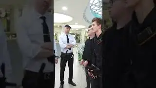 Гленту пофиг😅 Когда охрана задерживает Кобякова и А4 #shorts
