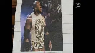 WWE APOLLO CREWS/WWE STICKER COLLECTIONS#wwe
