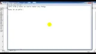 How to use keyboard in inpage urdu tutorial