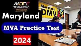 Maryland MVA Practice Test Ep. 2 [Part 1]  30 Questions and Answers