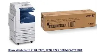 HOW TO REPLACE THE DRUM CARTRIDGE ON A XEROX WC 7120/725/71220/7225