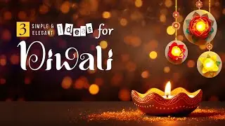 3 Lotus Paper Flower Ideas | Easy Diwali decoration Ideas I Origami Lotus Flower ✨️