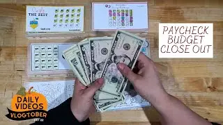 Budget With Me | Paycheck budget Close Out | Expenses Tracking | Mini savings Challenges